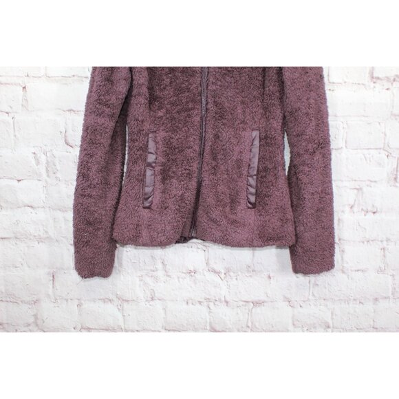 Patagonia Purple Fleece Full Zip Lined Jacket Size XS - Picture 3 of 10
